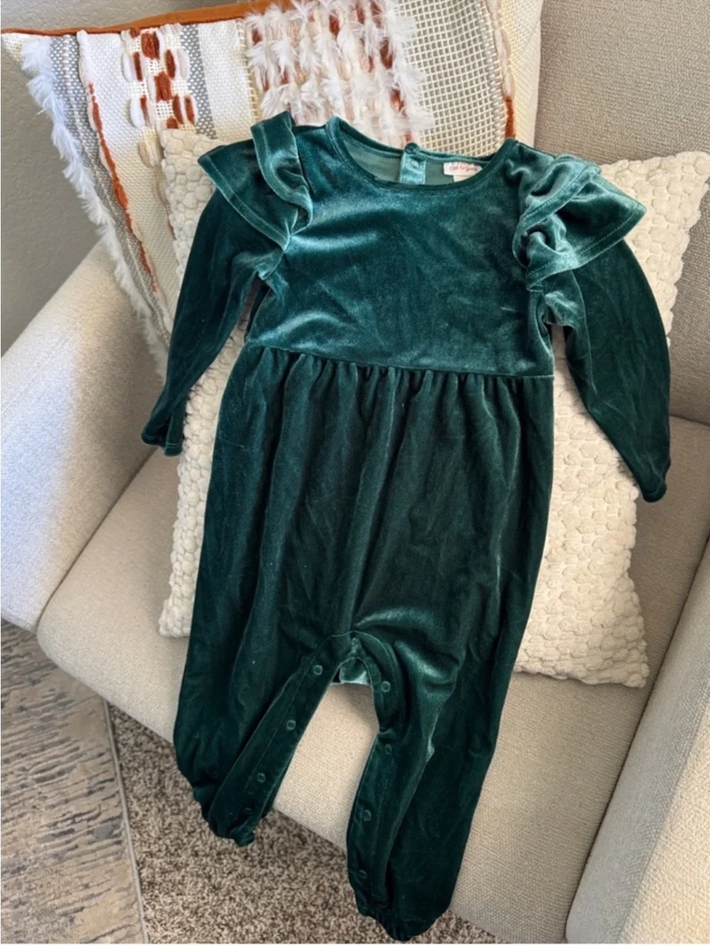 Bundle 2 Jumpsuits/2 Pairs Of Boots Toddler Girl Fall/Winter Bundle - 18M